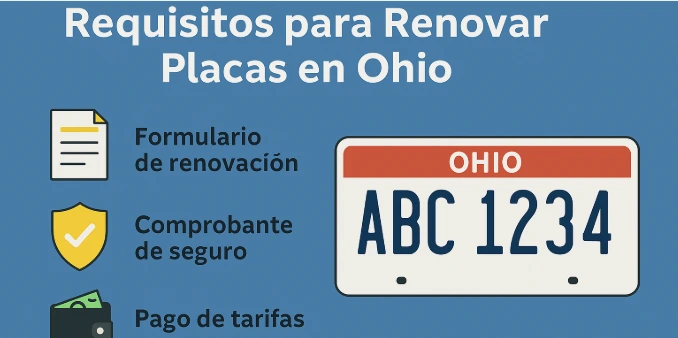 Métodos para Renovar Placas en Ohio Cuales son los Métodos para Renovar Placas en Ohio