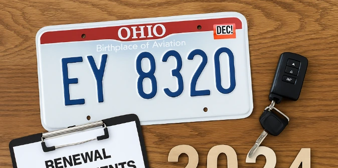 Renovar las Placas en Ohio Cómo Renovar las Placas en Ohio